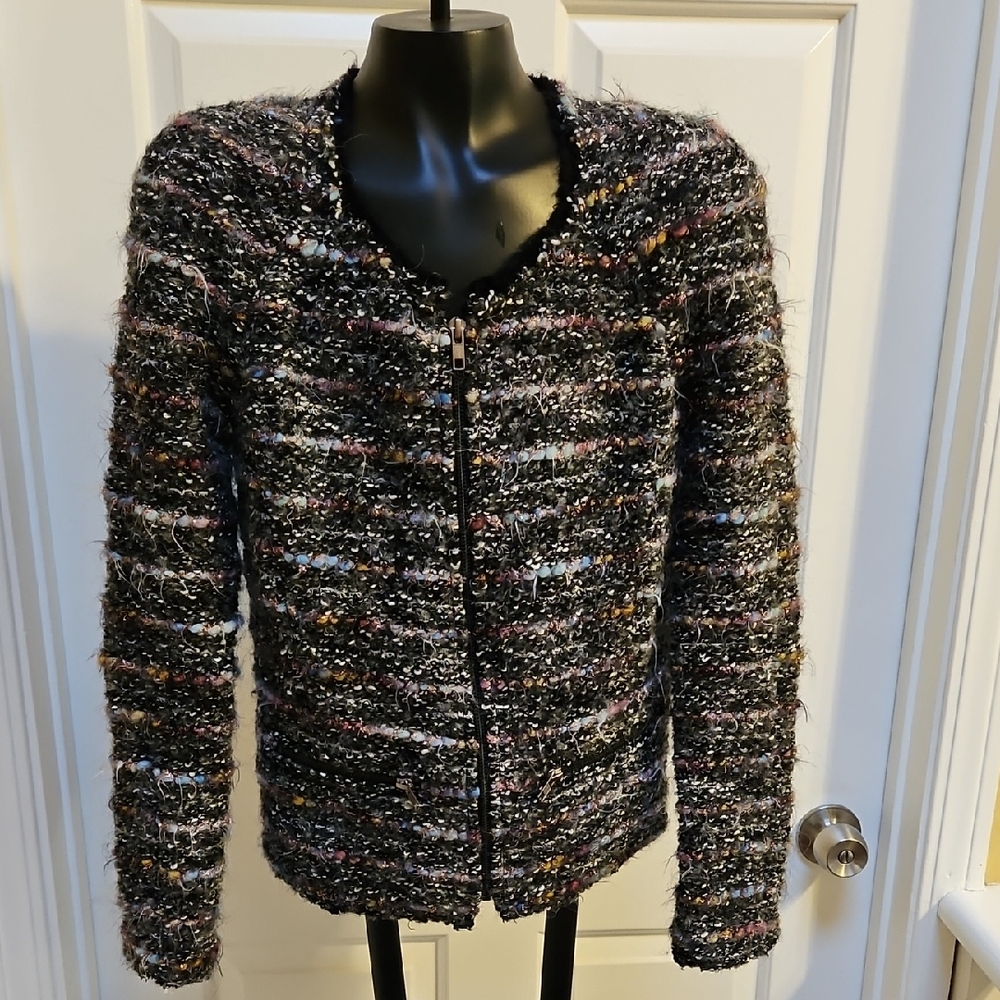 ISABEL MARANT ETOILE Multicolor Tweed Jacket - 36